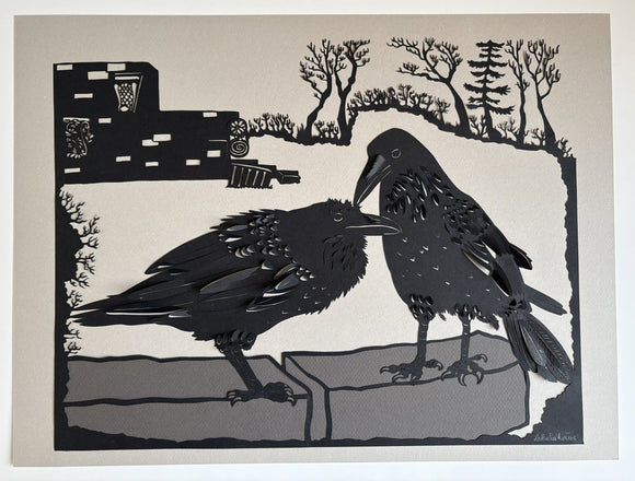 Grooming Ravens