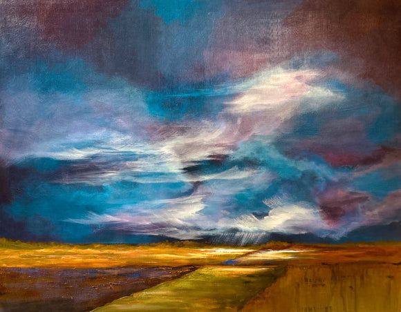 Break in the clouds #1