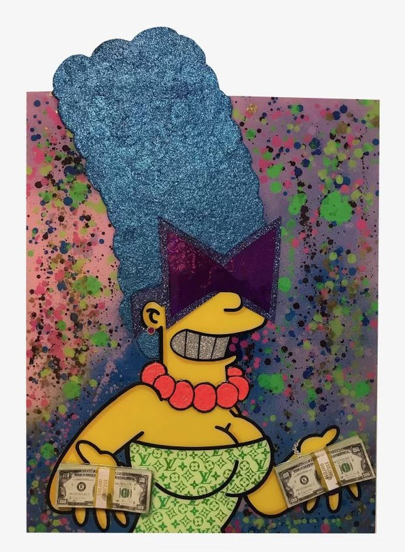 Marge with the Big Racks