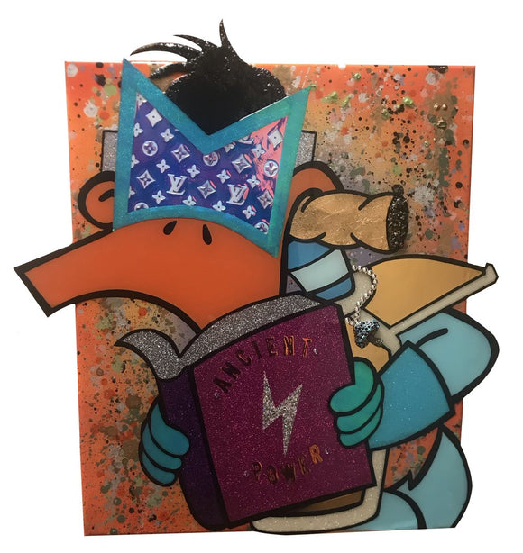 The Galactic Super Saiyan Duck