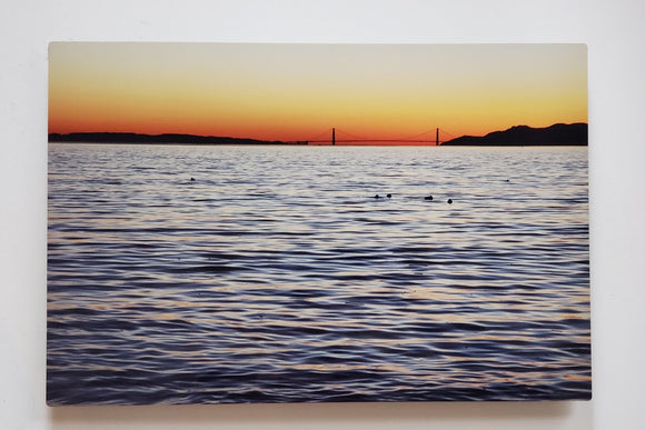 San Francisco Bay and Golden Gate Bridge