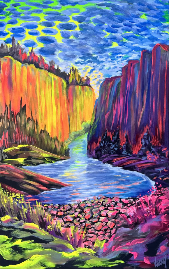 Rainbow Rocks and Canyons