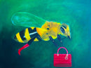 Worker Bee with Dior Bag-1
