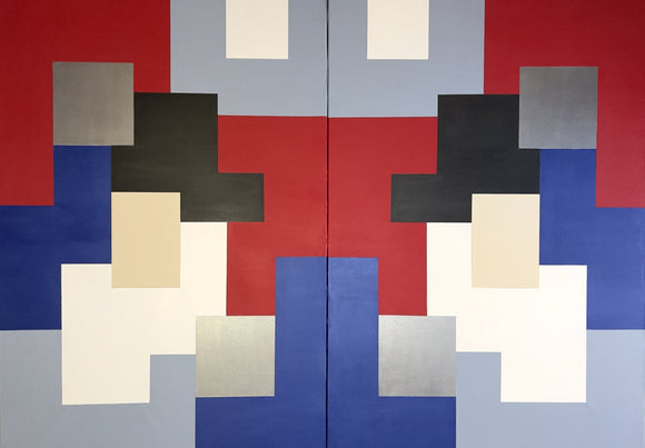 Untitled from the Tiempos Abstractos Series, Bandera, 2025