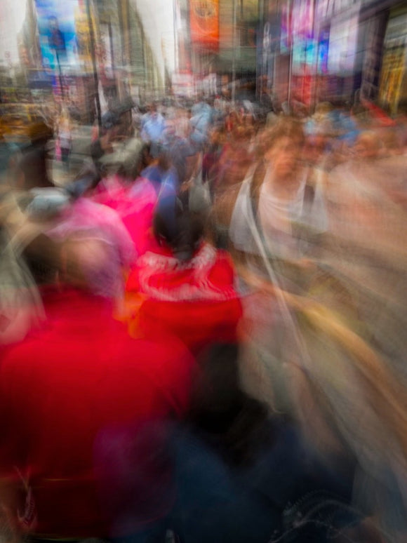Times Square Crowd, New York City