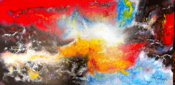 Interconnection of colors in Universe