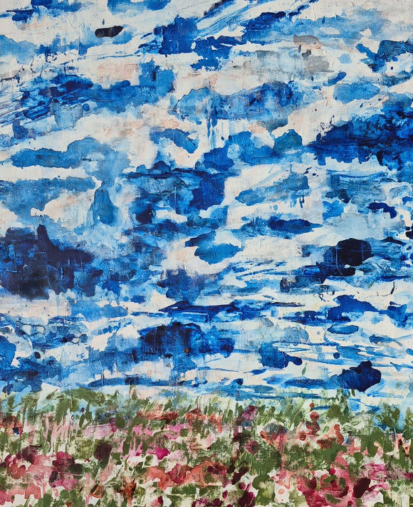 In the Flower Fields I Look Up