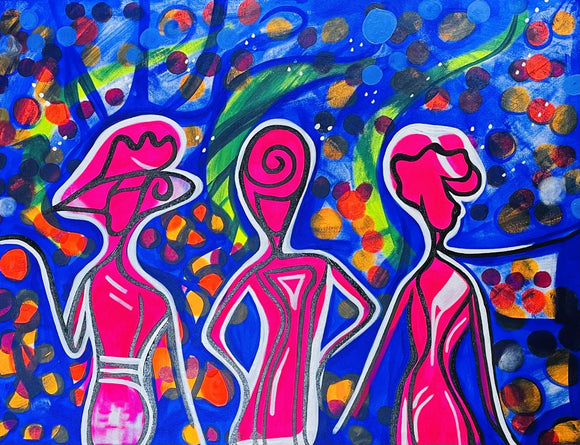 Three French hens