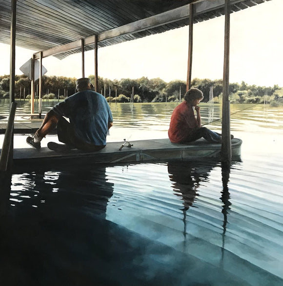 Memorial: Bob and Mervyn Fishing
