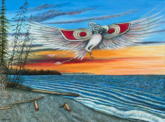 Animikii Waaban (Soaring Thunderbird)