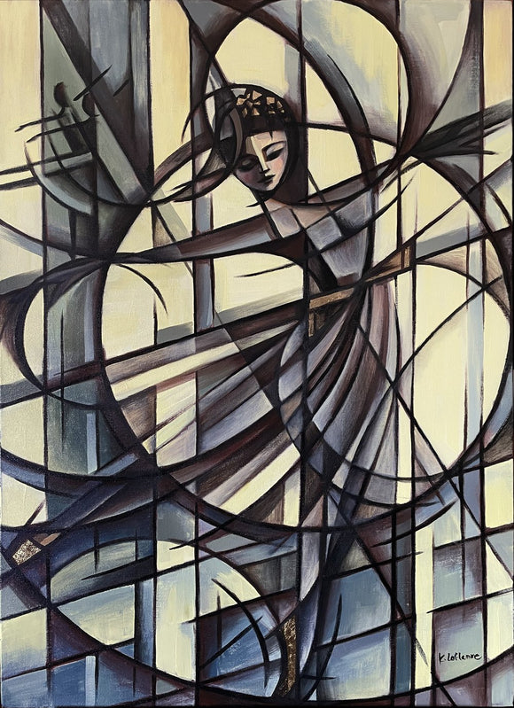 Tribute to Edgar Degas's Ballerinas