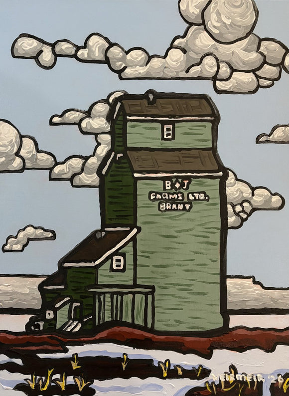 Grain Elevator, Brant, AB