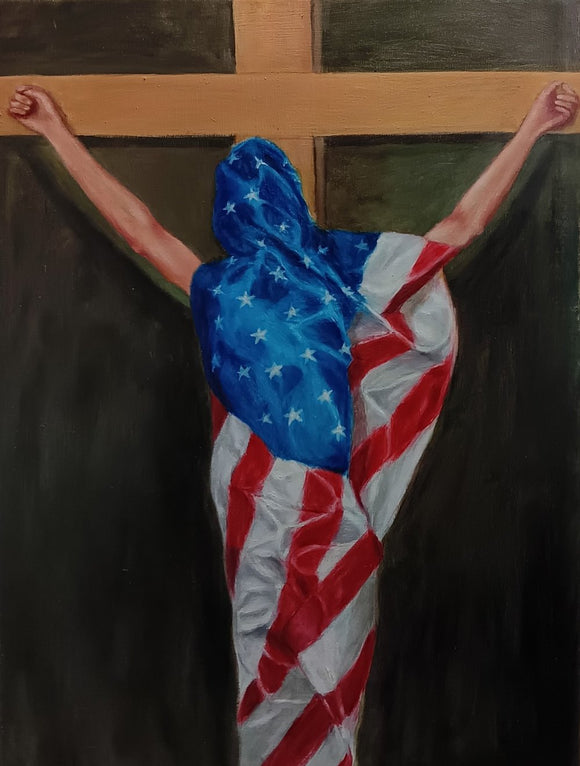 Allegory of America on the Cross