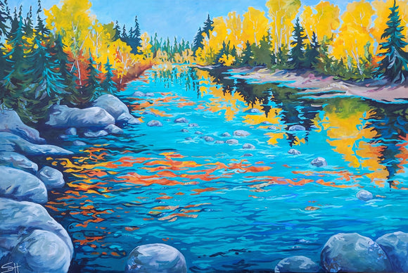 Aspen gold, Alberta blue