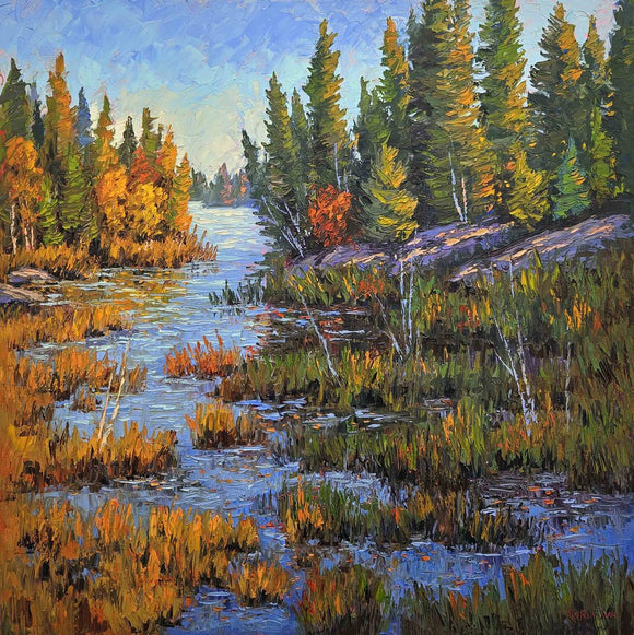 Marshland in the Fall