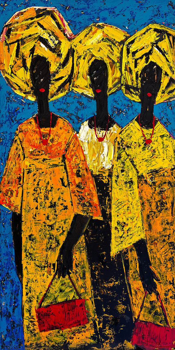 Yellow Gele