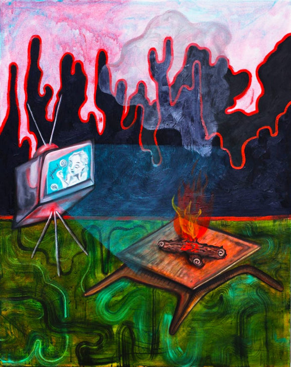 Fireside TV Dinner