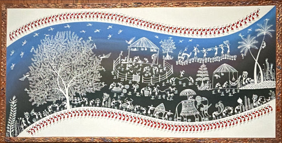 Warli Village CP1656