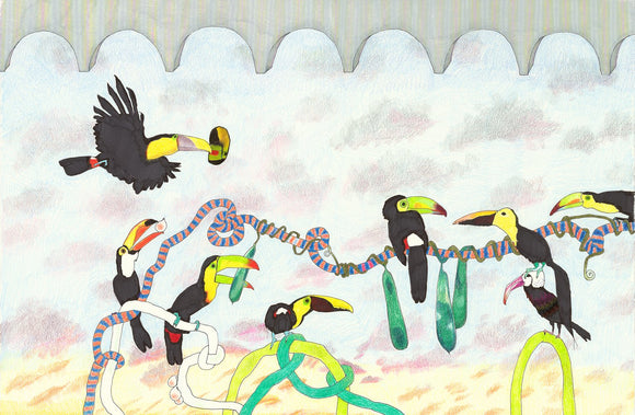 Garden Birds with Portal