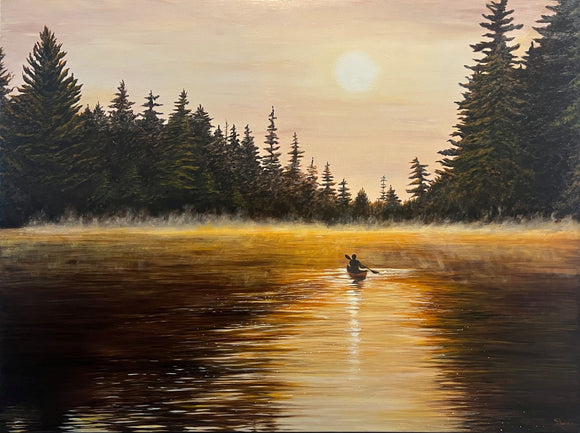 Misty Morning on the Lake