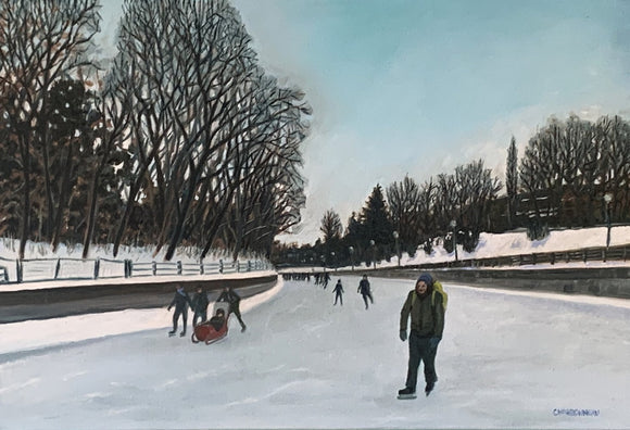 Skating On the Rideau Canal