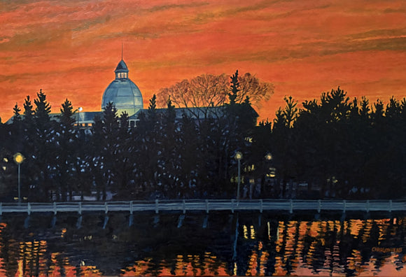 Sunset Over Lansdowne Park