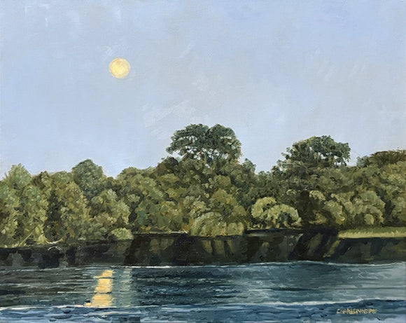 Moon over Rideau
