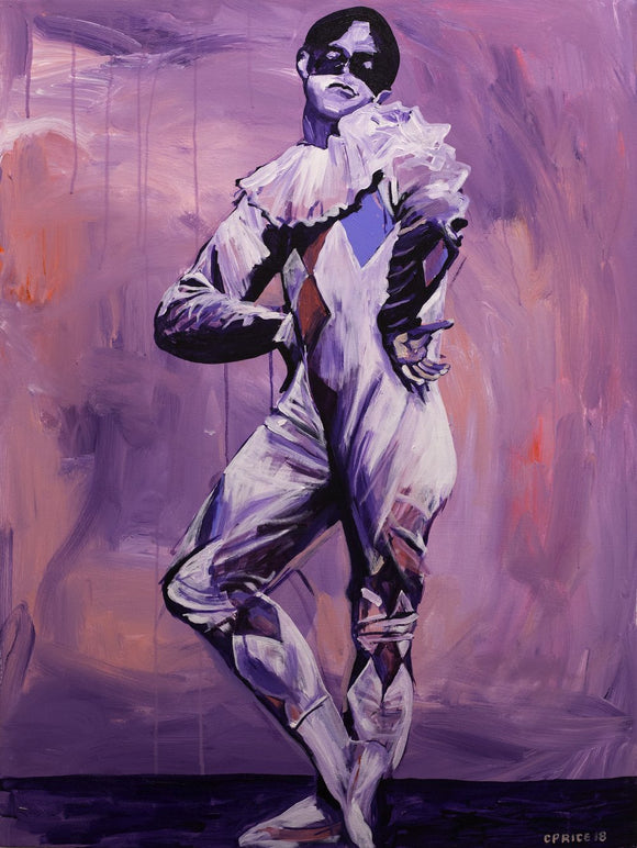 Harlequin Rose