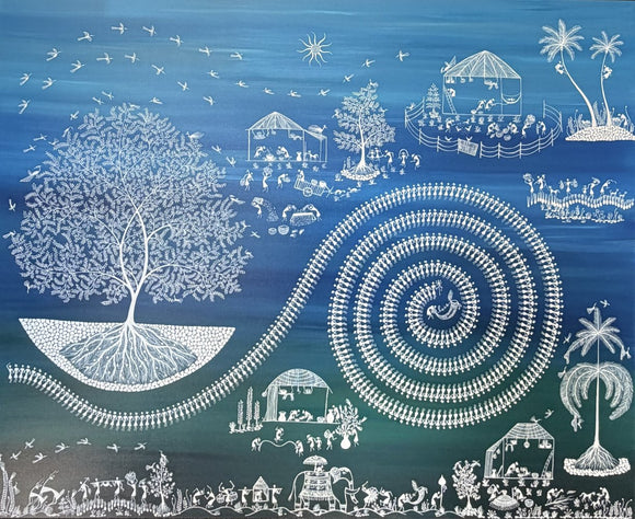 Warli Village CP1491