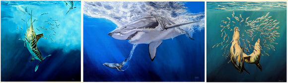 Ocean Hunter's Tryptich