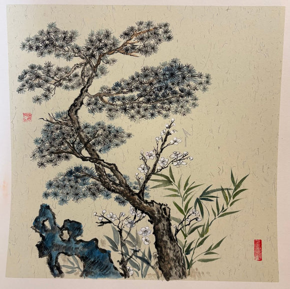The Harmony of Pine, Plum and Bamboo