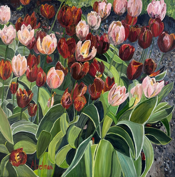 Downtown tulips