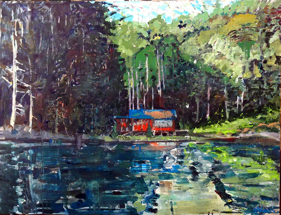 AT THE END OF THE BAY (CORTES ISLAND)