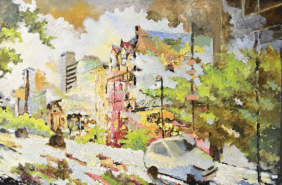 Queen Street in colour