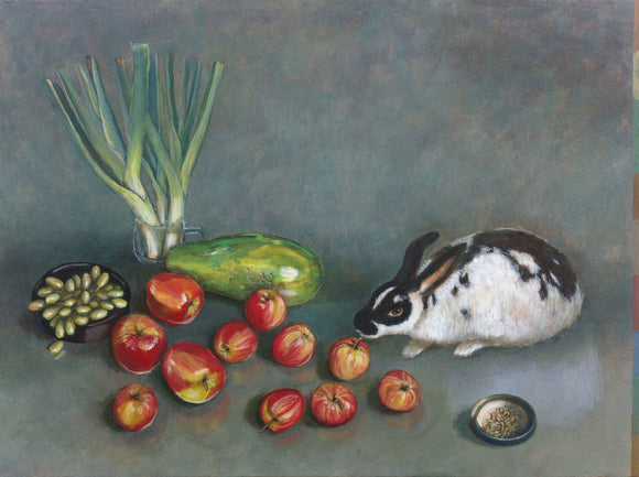 Papaya with Rabbit