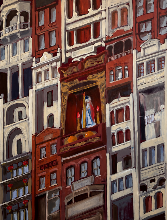 Chinatown and Guangdong Facades