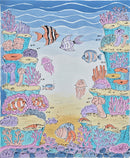 Colorful Coral Reef Painting-1