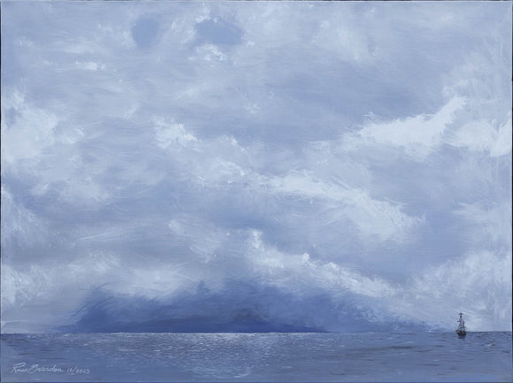 Tall Ship in the Distance