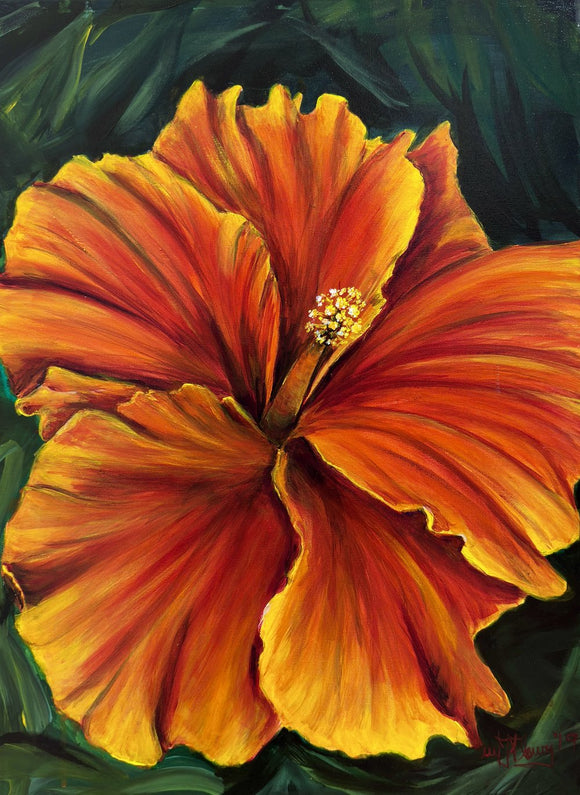 Golden Hibiscus