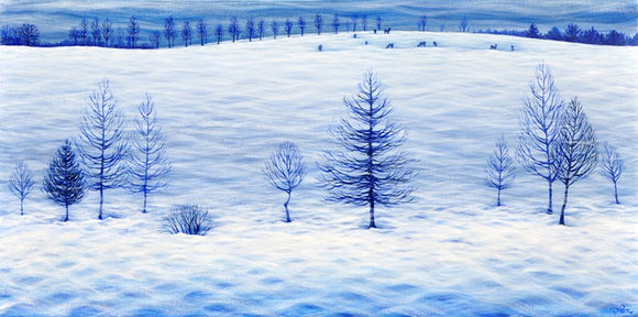 Blue Winter Hill