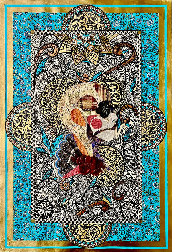 Face in the Bloom