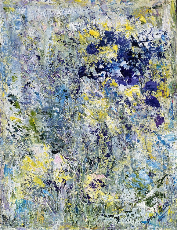 Lilac and green