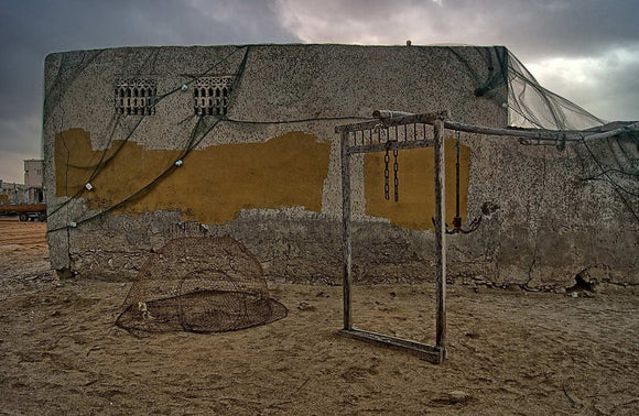 Weeping over the Ruins of a Fishing Village