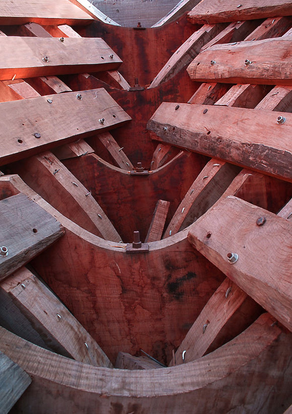 A Study of Symmery - The Inner part of a boat hull
