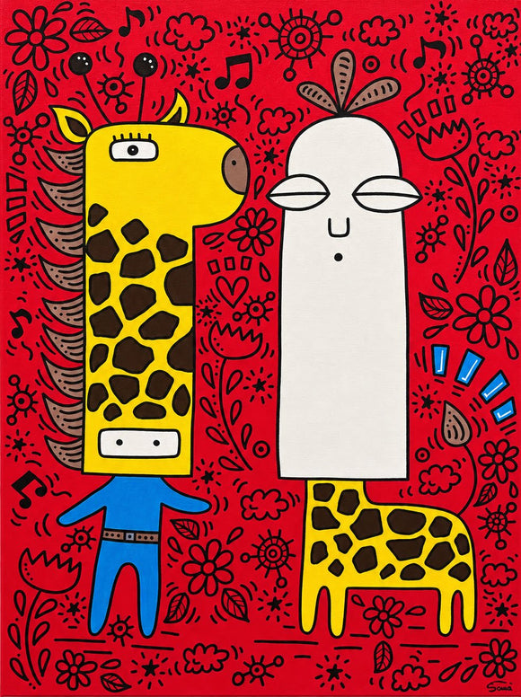 Giraffe Human & Human Giraffe
