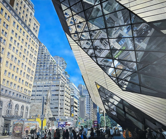 Royal Ontario Museum on Bloor St W, Toronto