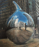 Tear Drop, Canary Wharf, London UK-1