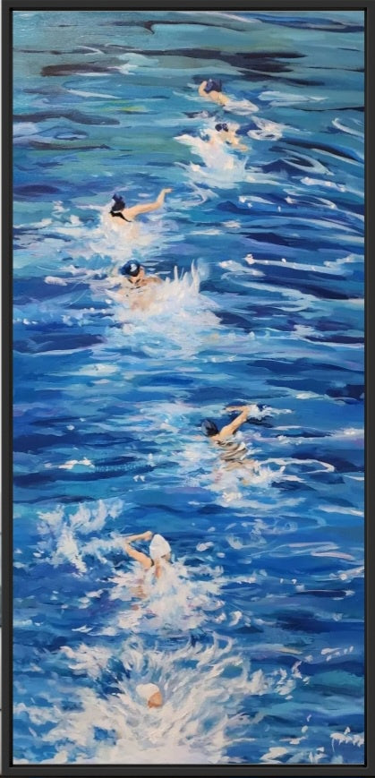 Swimming dancers