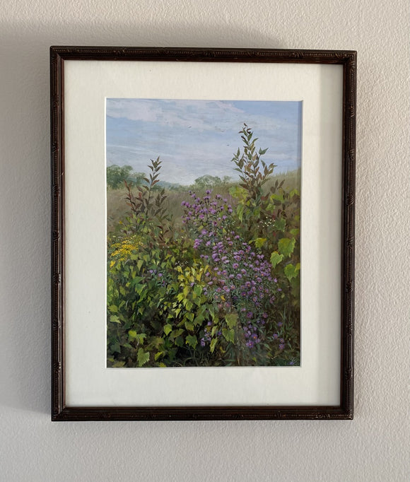 Wild Grape and Asters