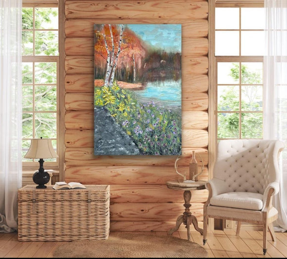 Pond in Fall